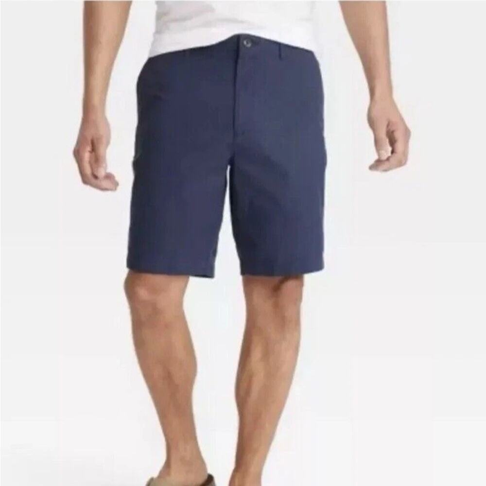 Goodfellow & Co Navy Every Wear Shorts Flat
Front Shorts